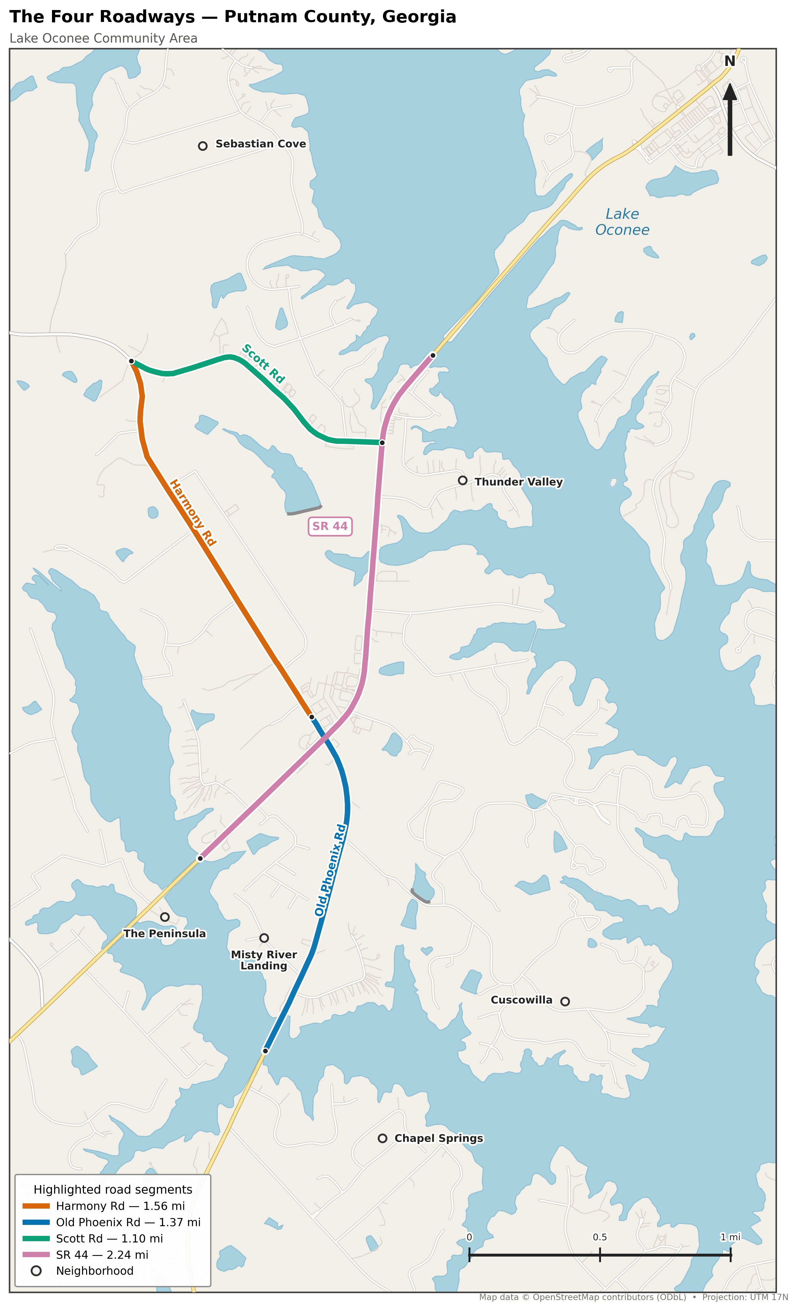 The Four Roadways