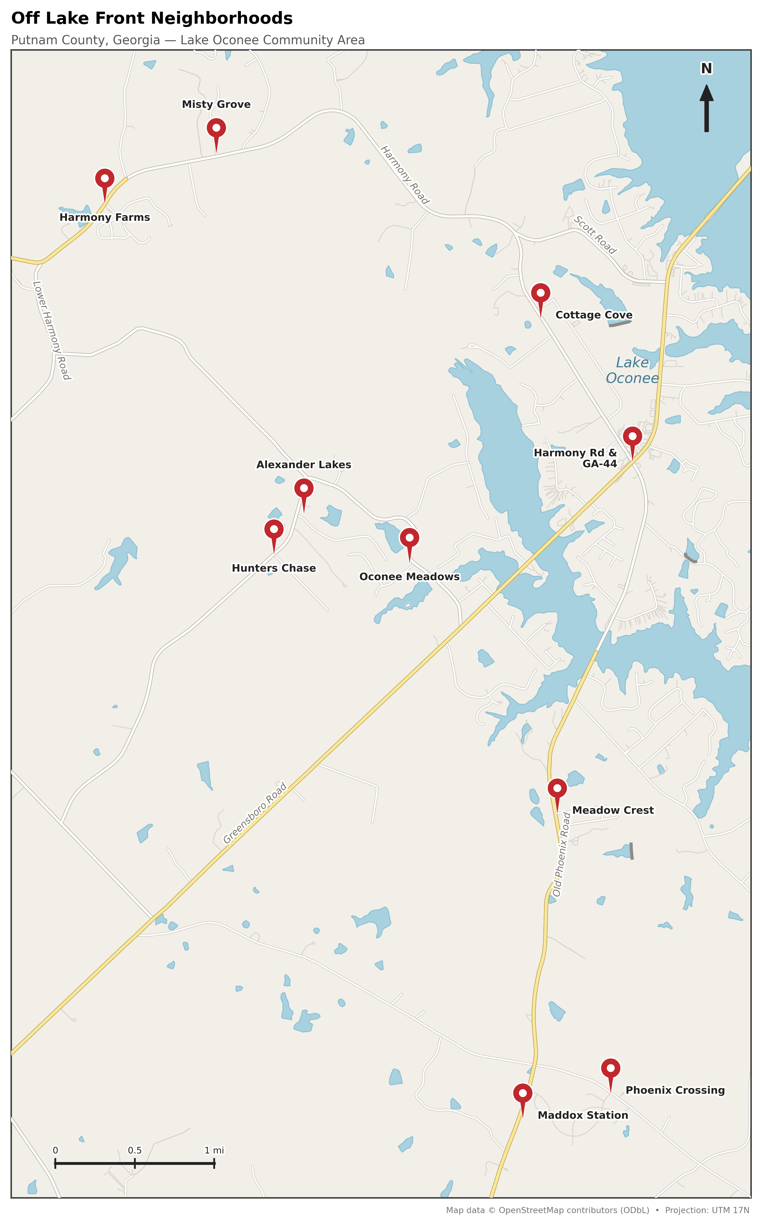 Our newest neighborhoods are off lake - affordable with easy access to lake activities