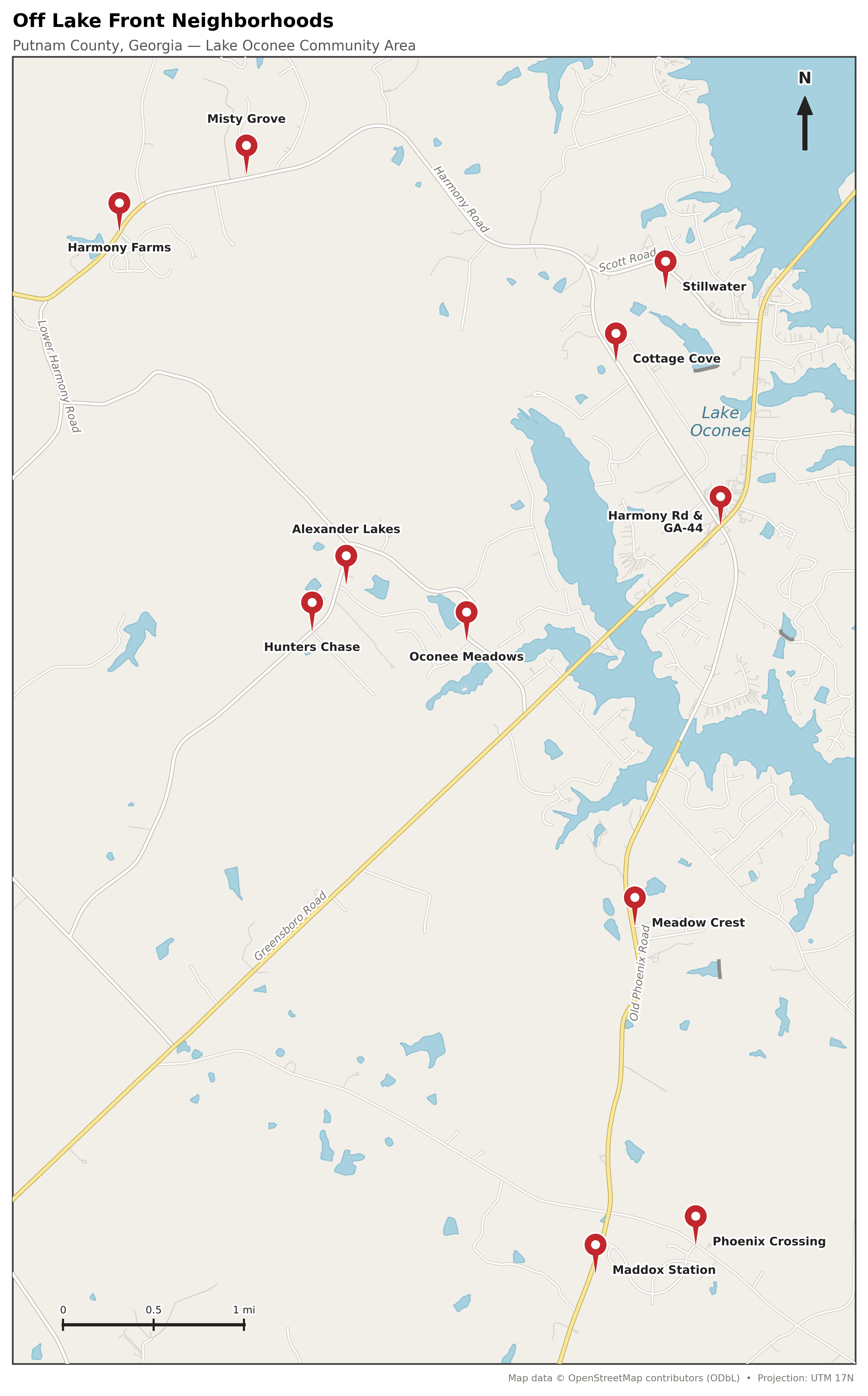 Our newest neighborhoods are off lake - affordable with easy access to lake activities